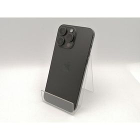【中古】Apple 国内版 【SIMフリー】 iPhone 15 Pro Max 256GB ブラックチタニウム MU6P3J/A【ECセンター】保証期間１ヶ月【ランクA】