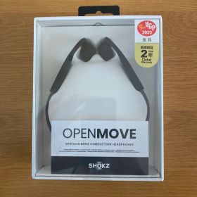 SHOKZ OPENMOVE 骨伝導イヤホン グレー