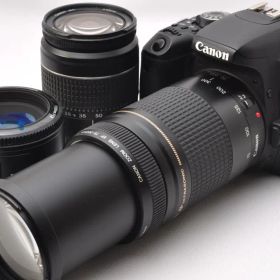 Canon キヤノン EOS kiss x9i 超望遠 トリプルレンズセット