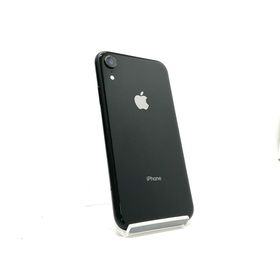 アップル(Apple)の【全額返金保証】【最速発送】Apple iPhone iPhone XR 64GB ブラック au 動作確認済(スマートフォン本体)