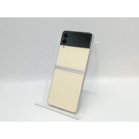 【中古】SAMSUNG 海外版 【SIMフリー】 Galaxy Z Flip3 5G Cream 8GB 256GB【京都】保証期間1ヶ月【ランクC】