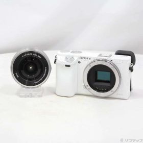 【中古】SONY(ソニー) α6000 パワーズームレンズキット W ILCE-6000L 【349-ud】