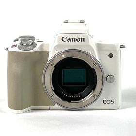 キヤノン Canon EOS Kiss M ボディ ホワイト デジタル ミラーレス 一眼カメラ 中古
