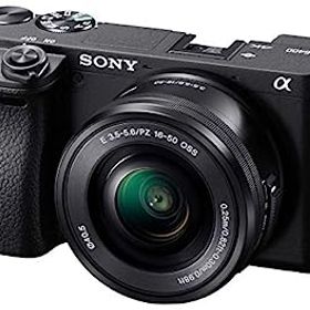【中古】（非常に良い）Sony Alpha A6400 Mirrorless Digital Camera [with 16-50mm Lens] International Version (Black)