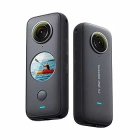 【中古】（非常に良い）Insta360 ONE X2 通常版-インスタ360 360度全天球 アクションカメラ LCDタッチスクリーン スポーツカメラ10m防水IPX8 HDR 5.7K FlowState安定化