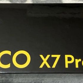 【新品未開封】POCO X7 Pro/12GB+512GB/ブラック【送料無料】
