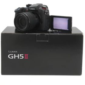 【Panasonic】パナソニック『LUMIX GH5II レンズキット』DC-GH5M2M-K 2021年6月発売 ミラーレス一眼カメラ 1週間保証【中古】