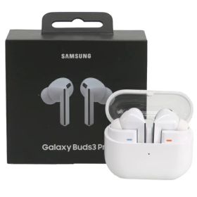 【SAMSUNG】サムスン『完全ワイヤレスイヤホン / Galaxy Buds3 Pro / ホワイト』SM-R630NZWAXJP 2024年7月発売 音響機器 1週間保証【中古】
