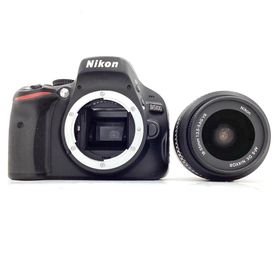 ニコン(Nikon)の【全額返金保証】【最速発送】Nikon デジタル一眼 D5100 18-55 VR レンズキット ブラック 動作確認済(デジタル一眼)