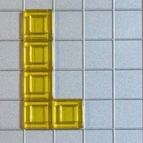 【バラ売り】ブロックスDX Blokus パーツ黄5マス