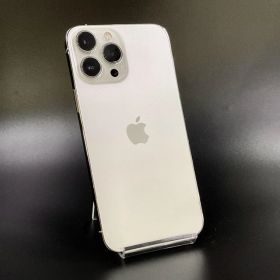 【全額返金保証】【最速発送】 iPhone 13 Pro Max 256GB シルバー Softbank SIMフリー 動作確認済 84%