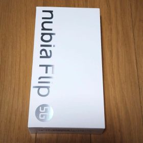 nubia Flip 5G ブラック SIMフリー 新品未開封