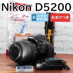 ✨ショット数極少 自撮り可能機種✨Nikon D5200レンズセット