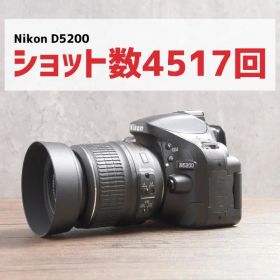 ✨ショット数4517回で美品✨Wi-Fi✨自撮り✨Nikon D5200 941