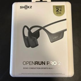 SHOKZ OPENRUN PRO 2 骨伝導イヤホン ブラック