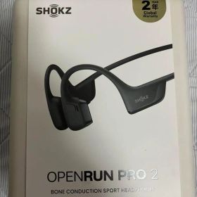 SHOKZ 新世代ワイヤレス骨伝導イヤホン OpenRunPro2 イヤホン