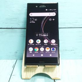 SONY Xperia XZs SOV35 au ブラック 本体 白ロム SIMロック解除済み SIMフリー 122386