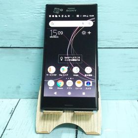SONY Xperia XZs SOV35 au ブラック 本体 白ロム SIMロック解除済み SIMフリー 713737