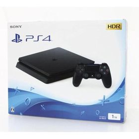 【整備済み品】 SONY ソニー PlayStation 4 ジェット・ブラック 1TB (CUH-2100BB01) プレステ4 180日保証