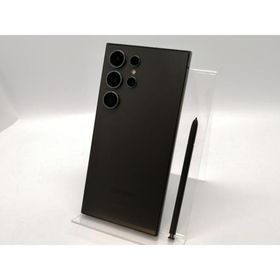 【中古】SAMSUNG 国内版 【SIMフリー】 Galaxy S24 Ultra チタニウムブラック 12GB 512GB SM-S928QZKFSJP【高崎モントレー】保証期間１ヶ月【ランクA】