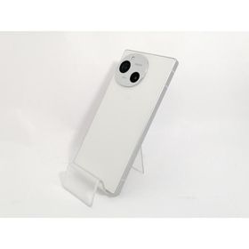 【中古】SHARP 国内版 【SIMフリー】 AQUOS R9 ホワイト 12GB 256GB SH-M28【新宿】保証期間１ヶ月【ランクA】