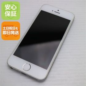 アイフォーン(iPhone)の良品中古 DoCoMo iPhone5s 32GB シルバー 白ロム M444(スマートフォン本体)