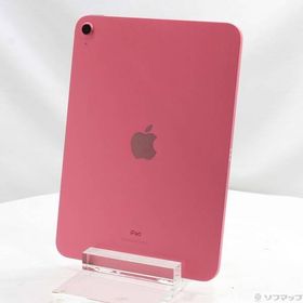〔中古〕Apple(アップル) iPad 第10世代 64GB ピンク MPQ33J／A Wi-Fi〔198-ud〕