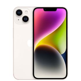 アップル(Apple)のバッテリー90%以上 iPhone14 128GB スターライト SIMフリー 本体 Aランク スマホ アイフォン アップル apple 【送料無料】 ip14mtm2263b(スマートフォン本体)
