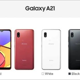 Samsung Galaxy A21 ブラック 箱無し