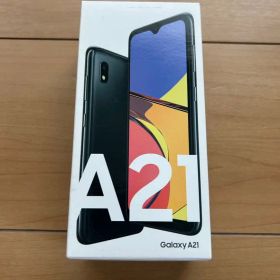 Galaxy A21 本体 ブラック