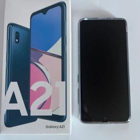 ほぼ未使用 Galaxy A21 SC-42A ブラック 利用制限◯ ケース付