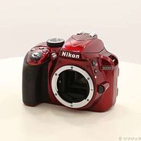 ニコンデジタルカメラ D3300 レッド