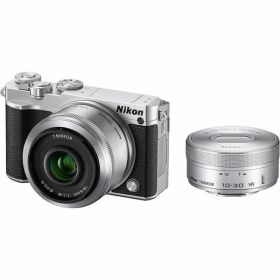 【中古】ニコン Nikon J5 ダブルレンズキット シルバー J5WLKSL micro