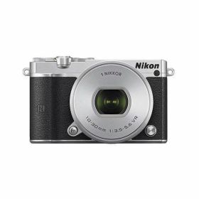 【中古】ニコン Nikon J5 標準パワーズームレンズキット シルバー J5HPLKSL micro