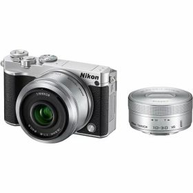【中古】ニコン Nikon J5 ダブルレンズキット シルバー J5WLKSL micro