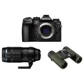 オーエムシステム (OM SYSTEM) ミラーレス一眼 OM-1 Mark II 100-400mm II 超望遠レンズキット