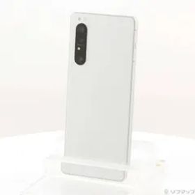 〔中古品〕 Xperia 1 II 128GB ホワイト SO-51A docomoロック解除SIMフリー【196】