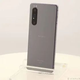 〔中古品〕 Xperia 1 II 128GB パープル SO-51A docomoロック解除SIMフリー【258】