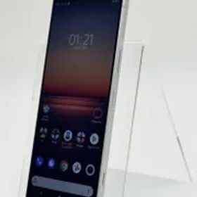 【中古C】Xperia 1 II SOG01 ホワイト SIMフリー 白ロム
