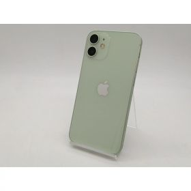 【中古】Apple au 【SIMロック解除済み】 iPhone 12 mini 64GB グリーン MGAV3J/A【札幌南2条】保証期間1週間【ランクC】