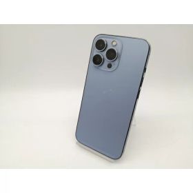 【中古】Apple SoftBank 【SIMフリー】 iPhone 13 Pro 256GB シエラブルー MLUU3J/A【福岡天神】保証期間1ヶ月【ランクC】
