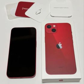 【美品】 iPhone13 128GB カラーレッド 箱あり