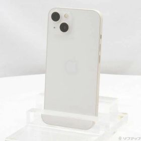 〔中古品〕 iPhone13 128GB スターライト MLND3J／A SIMフリー【198】