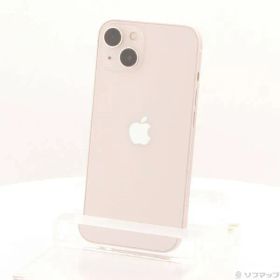 〔中古品〕 iPhone13 128GB ピンク MLNE3J／A SIMフリー【377】