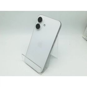 【中古】Apple 国内版 【SIMフリー】 iPhone 16 128GB ホワイト MYDR3J/A【柏】保証期間1ヶ月【ランクA】
