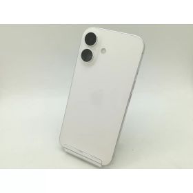 【中古】Apple 国内版 【SIMフリー】 iPhone 16 128GB ホワイト MYDR3J/A【OSU301】保証期間1ヶ月【ランクA】