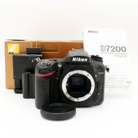 わずかシャッター数11075枚【新品級】Nikon D7200 ボディ#8506(デジタル一眼)