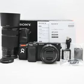 SONY(ソニー) APS-C ミラーレス一眼カメラ α6400 ダブルズームレンズキット