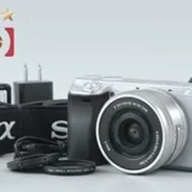 SONY ソニー 【中古】SONY ソニー α6400 ILCE-6400L シルバー パワーズームレンズキット シャッター回数僅少 ミラーレスカメラ