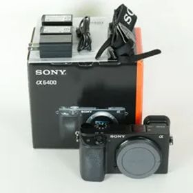 [良品 | シャッター数40,994回] SONY α6400（ILCE-6400） [ボディ ブラック] | SONY Eマウント